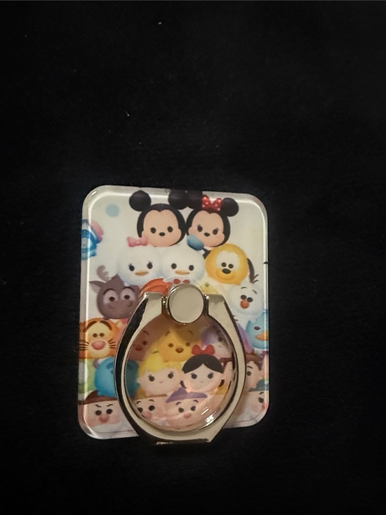 Other - Cute Cartoon Character Phone Ring Holder – White